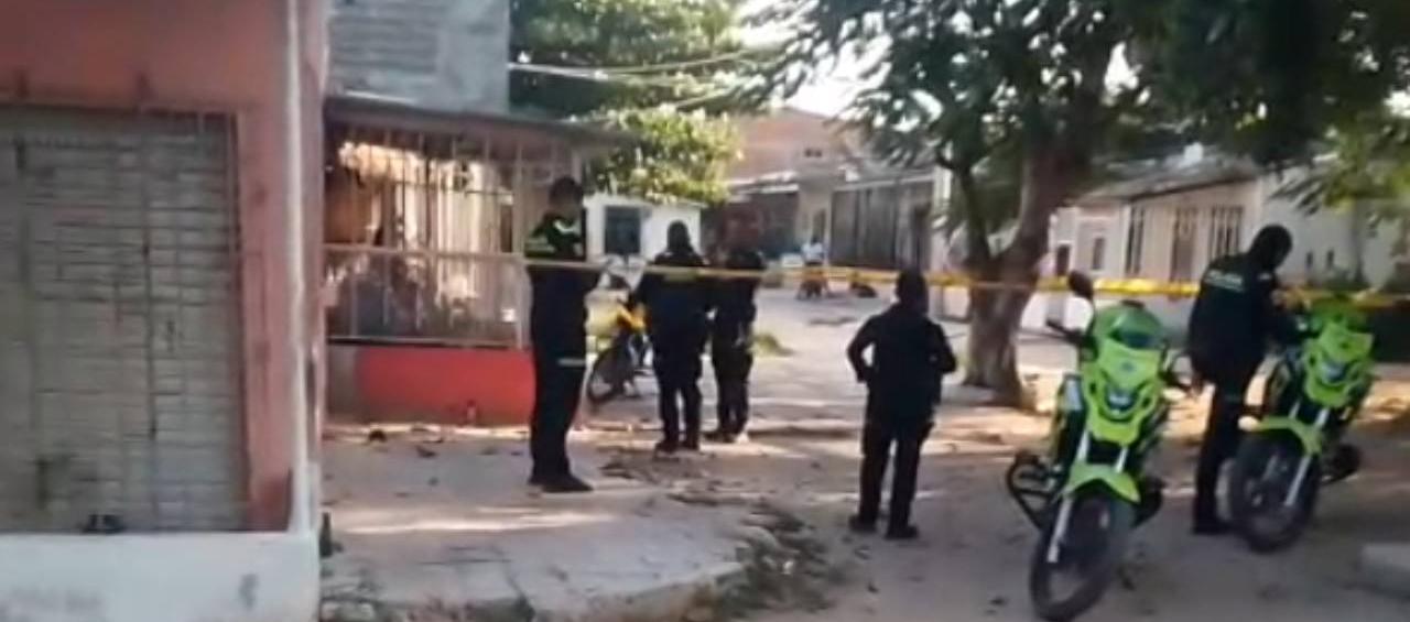 Lugar donde sucedió el crimen.