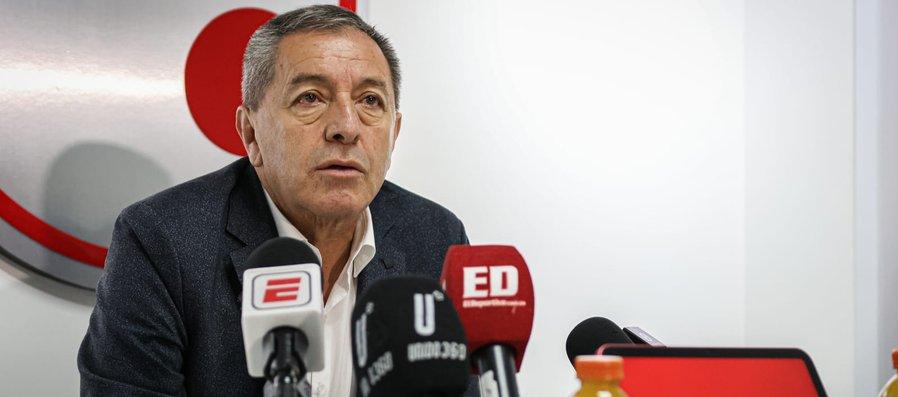 Eduardo Méndez, presidente de Santa Fe. 