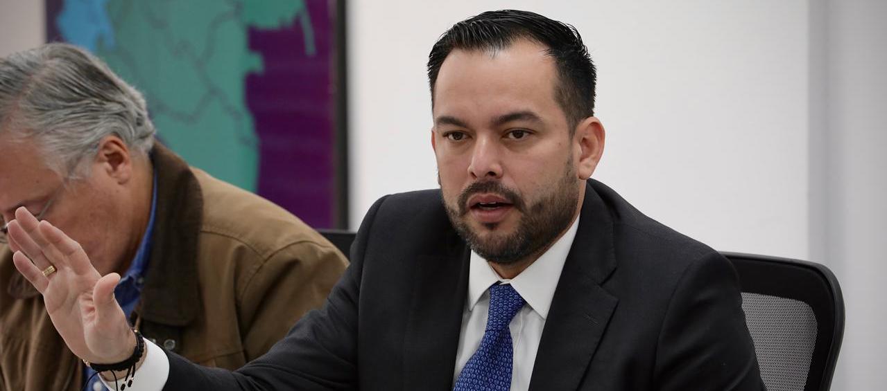 Edwin Palma, ministro de Minas y Energía. 