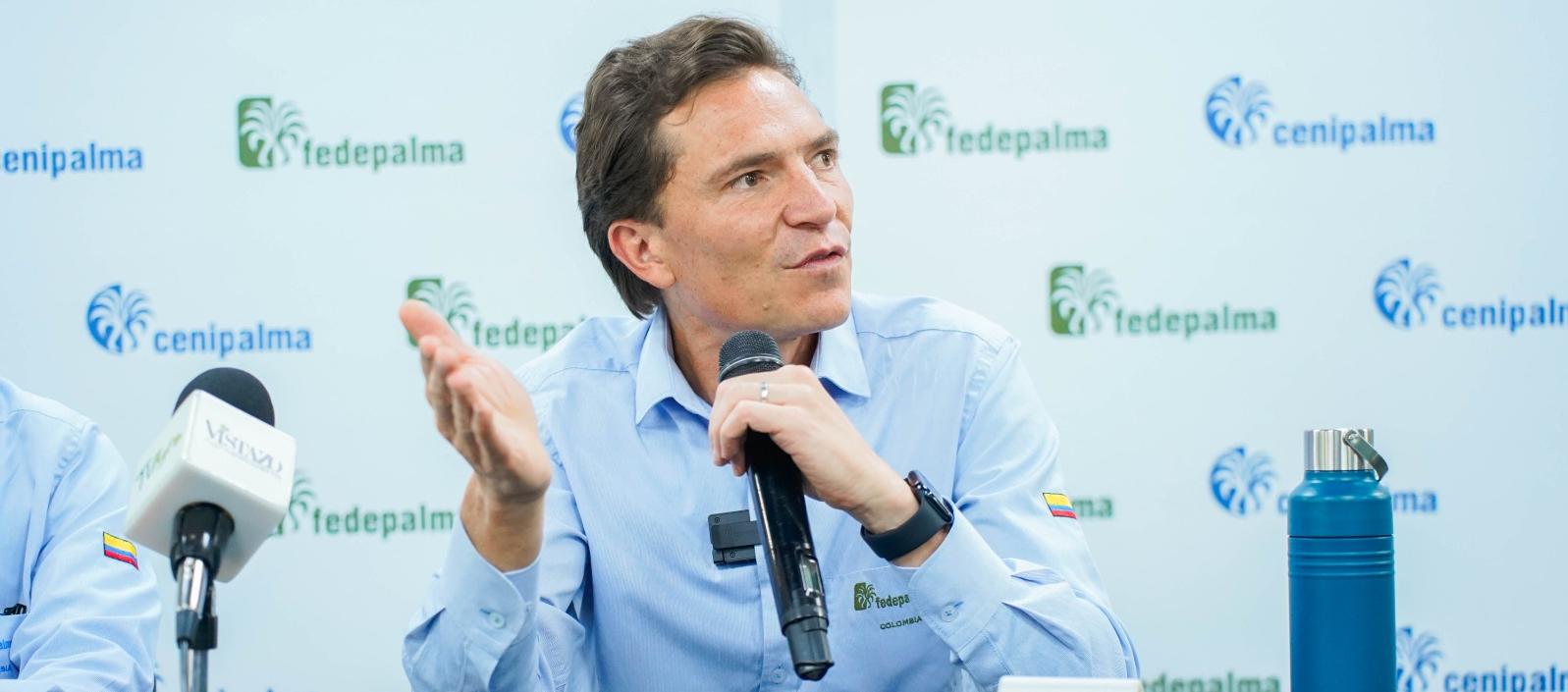 Nicolás Pérez Marulanda, presidente Ejecutivo de Fedepalma.