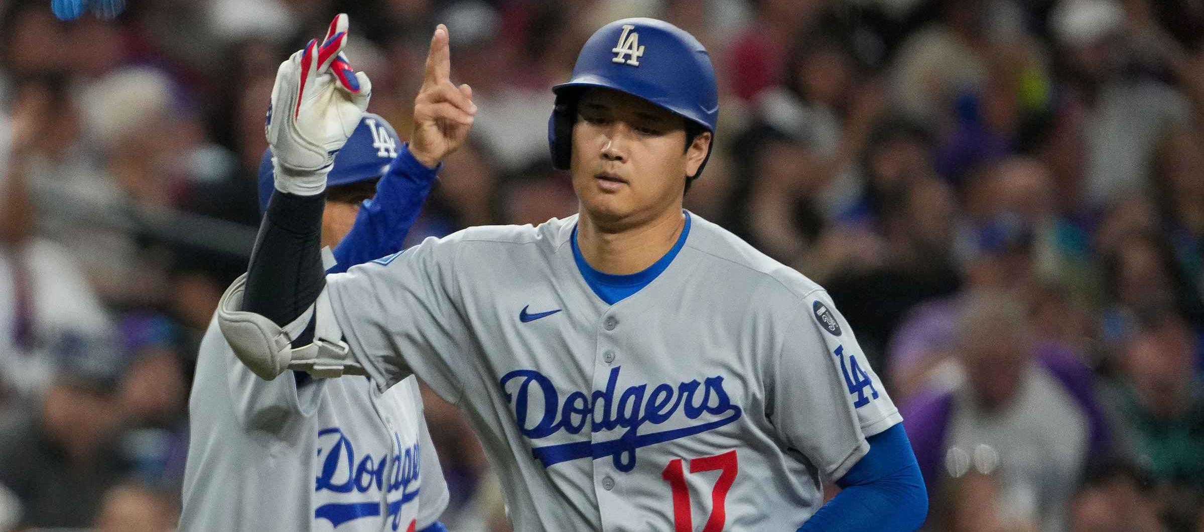 Shohei Ohtani le bateó a Nabil Crismatt su jonrón 54 de la temporada. 