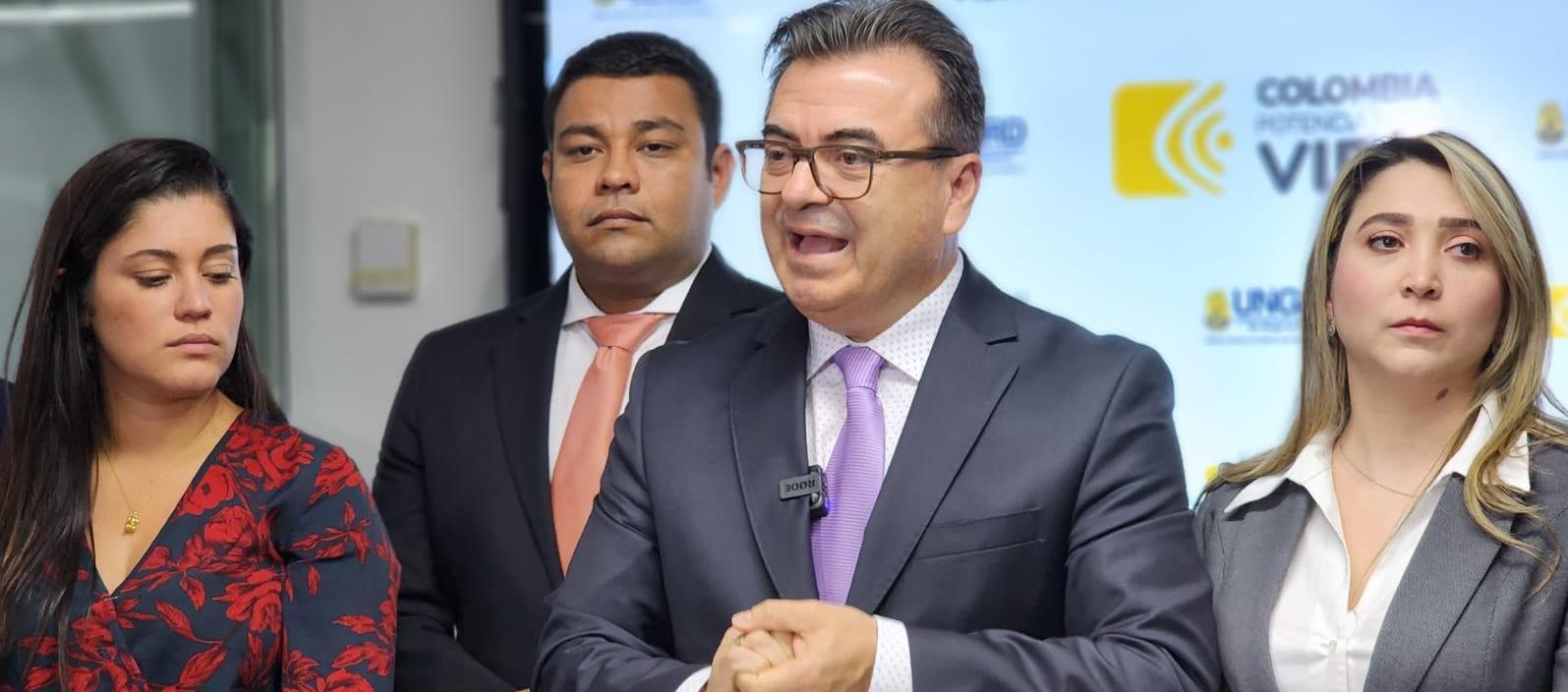 El exdirector de la UNGRD, Olmedo López.