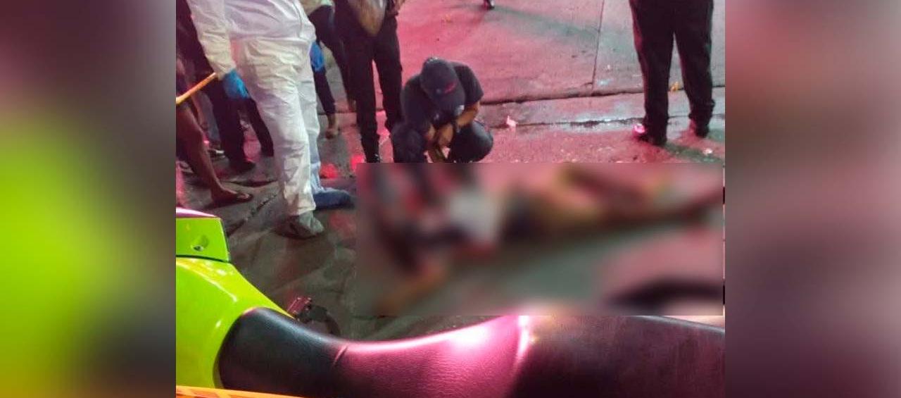 Presunto delincuente asesinado en medio de intento de atraco. 