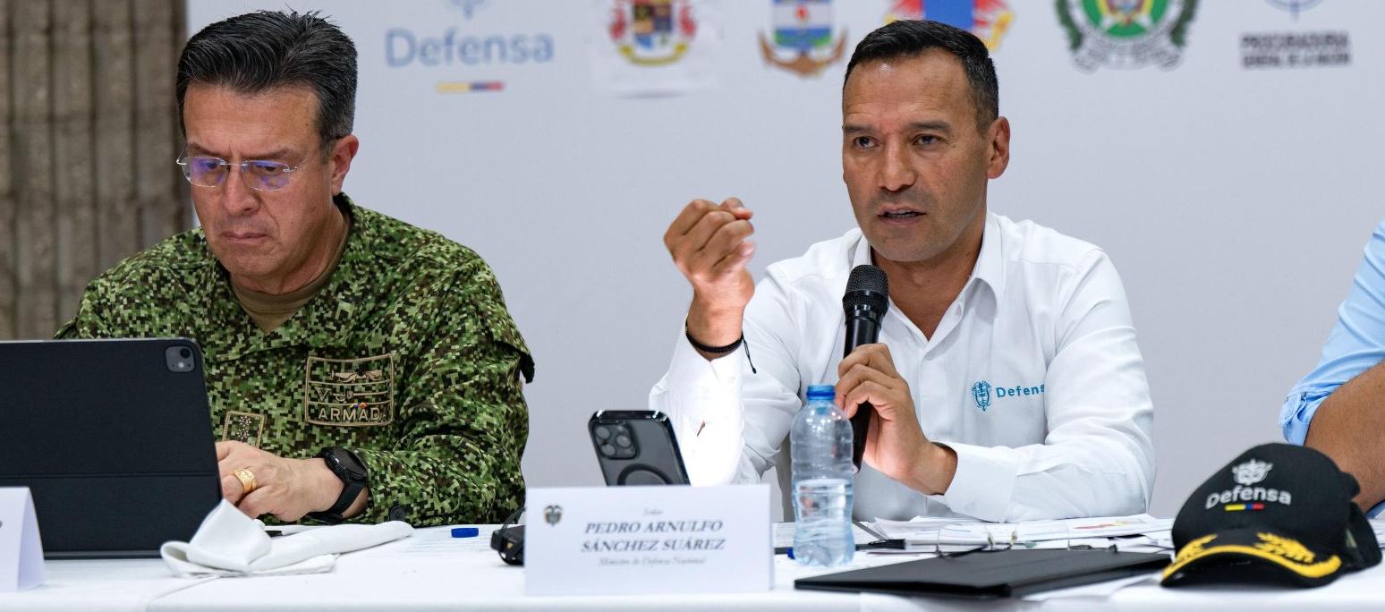 Pedro Sánchez, ministro de Defensa.