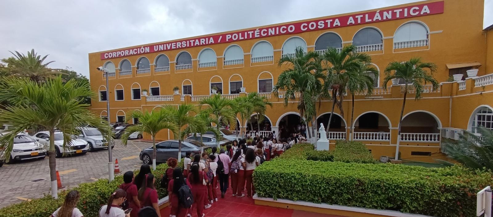 Instalaciones de la Corporación Universitaria Politécnico Costa Atlántica.