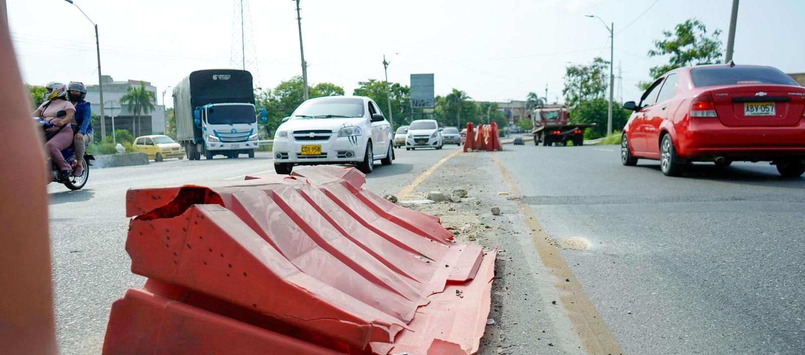 Puente Simón Bolívar, en Soledad.