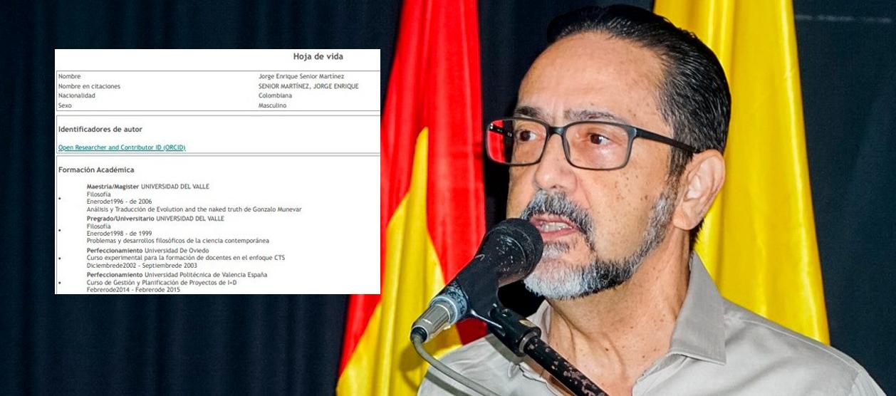 Jorge Senior, rector Uniautónoma.