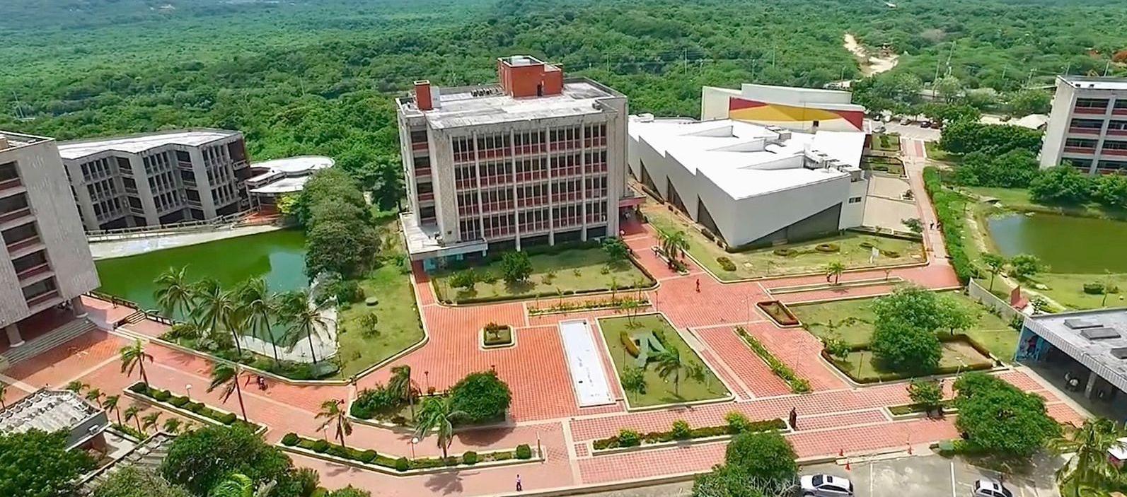 Instalaciones de la Universidad del Atlántico.