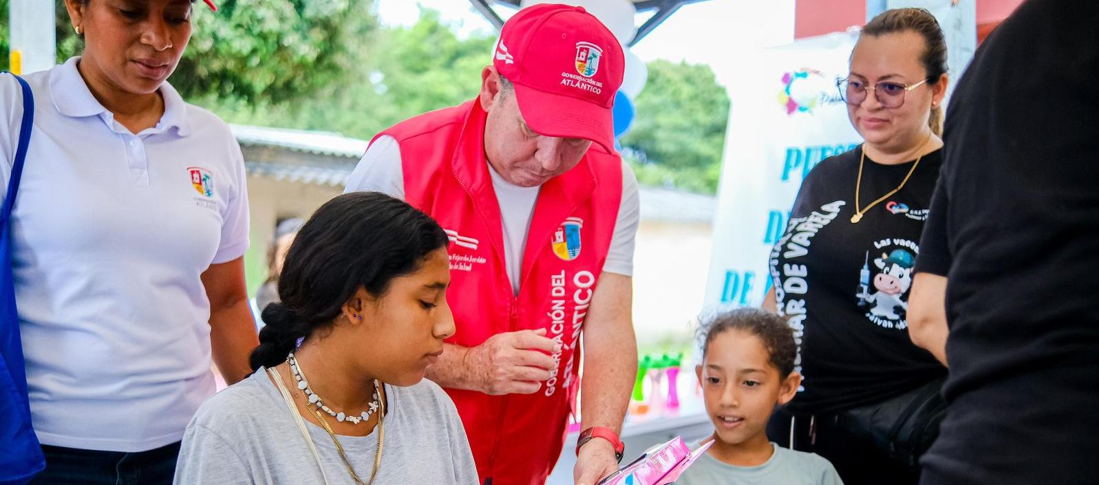 Jornada de vacunación en el Atlántico. 