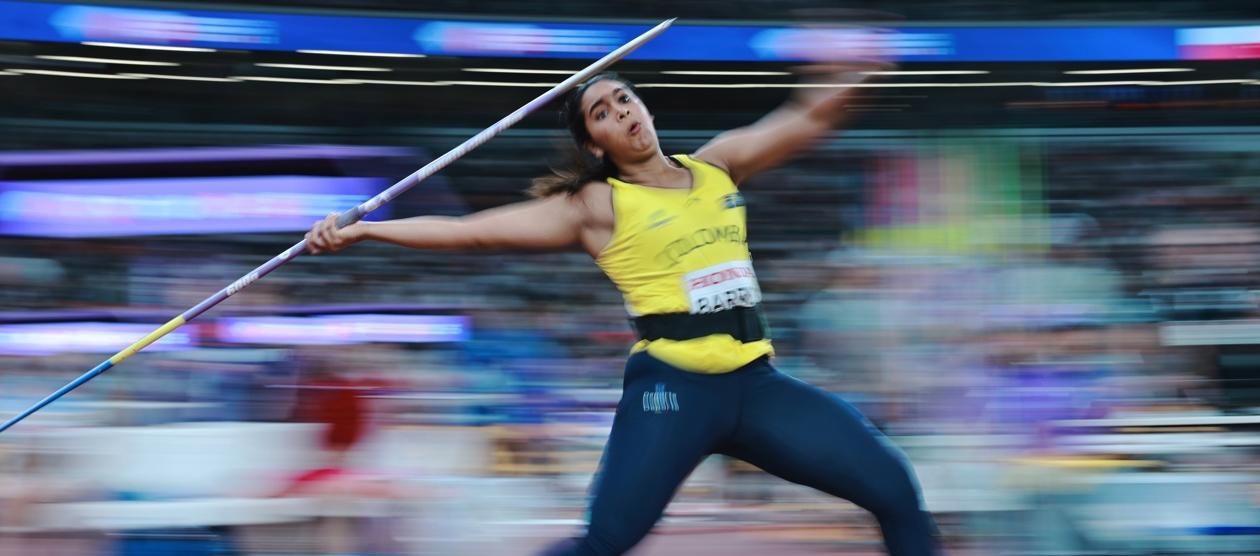 La atlanticense Valentina Barrios impuso una marca de 59,14 metros. 