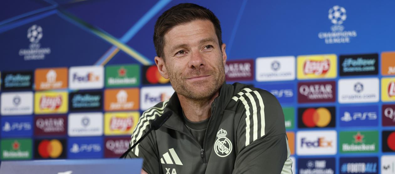 Xabi Alonso, entrenador del Real Madrid.