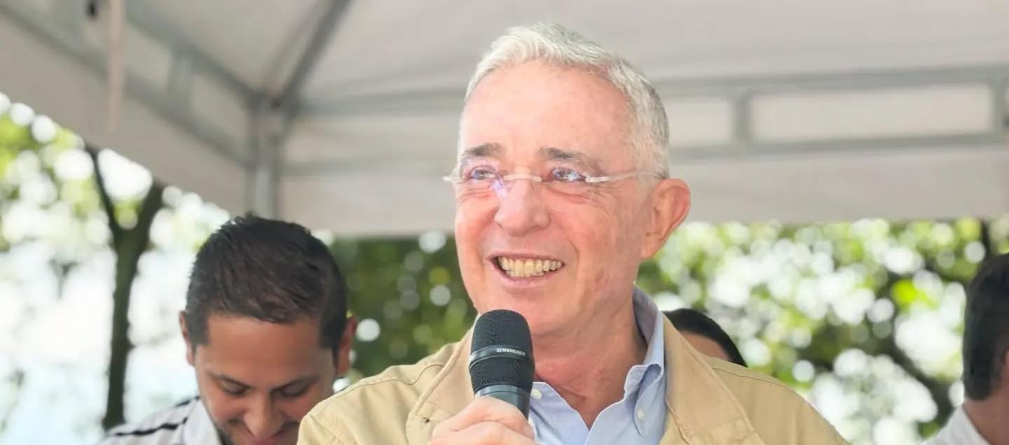 El expresidente Álvaro Uribe.