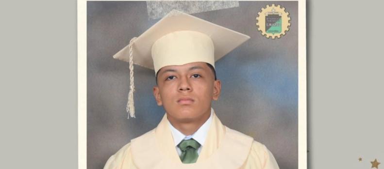 El estudiante Ángel David Monterrosa Serna.