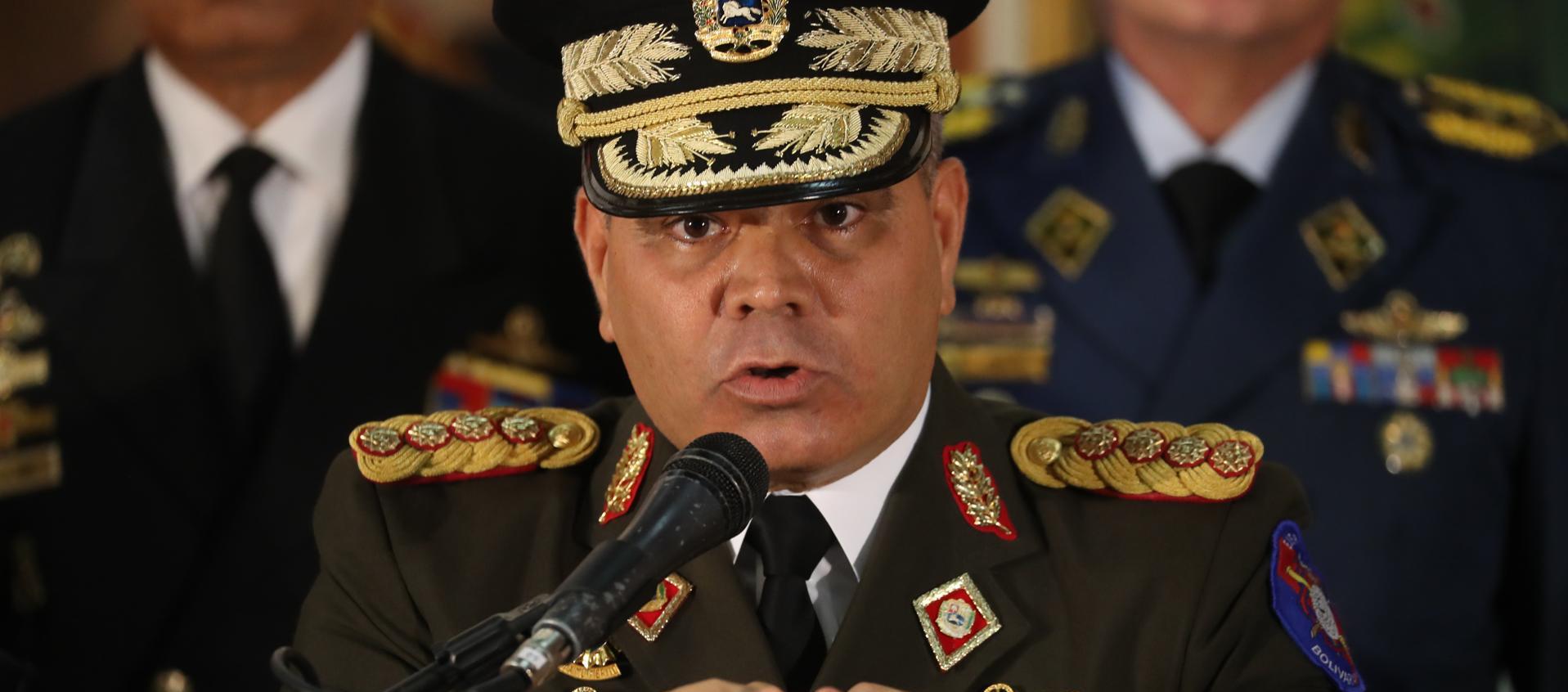 Vladimir Padrino López, Ministro de Defensa venezolano.