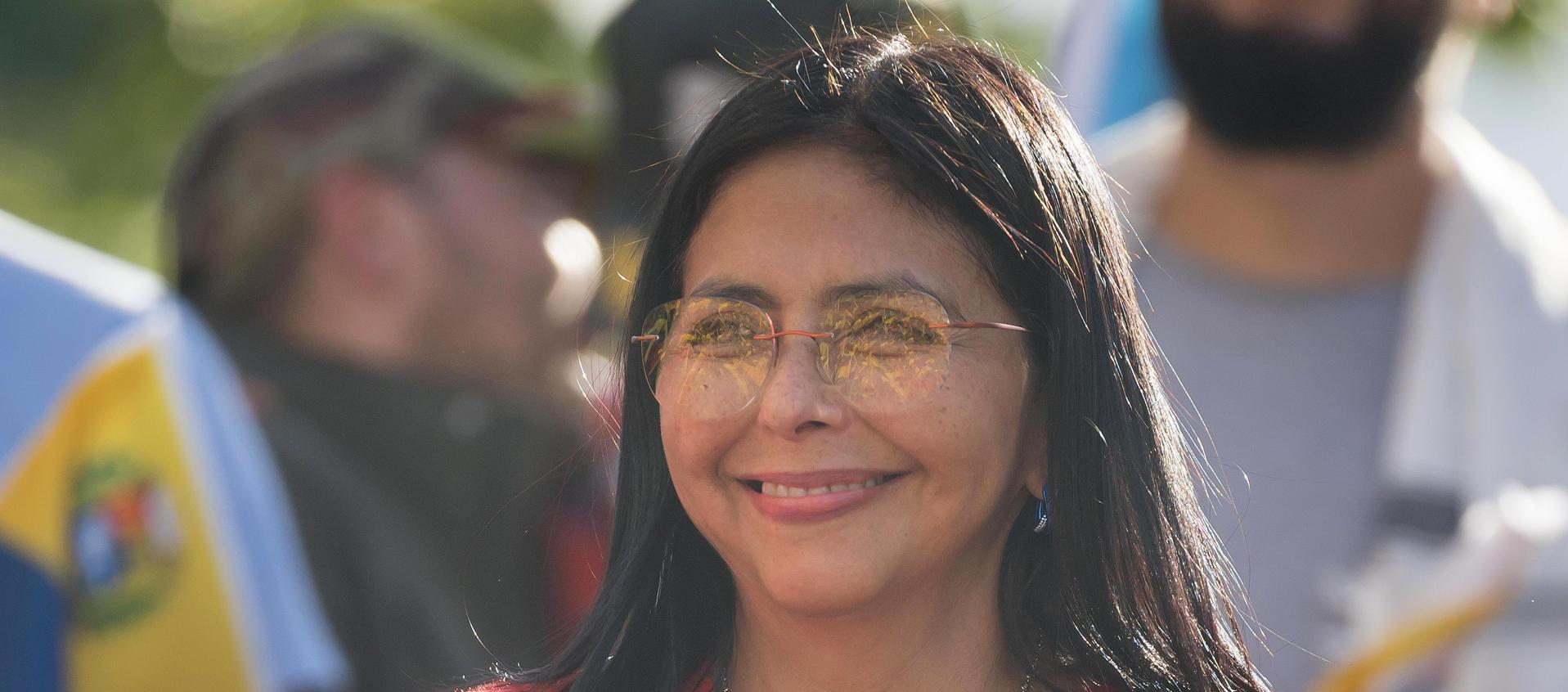 Vicepresidenta ejecutiva de Venezuela, Delcy Rodríguez.