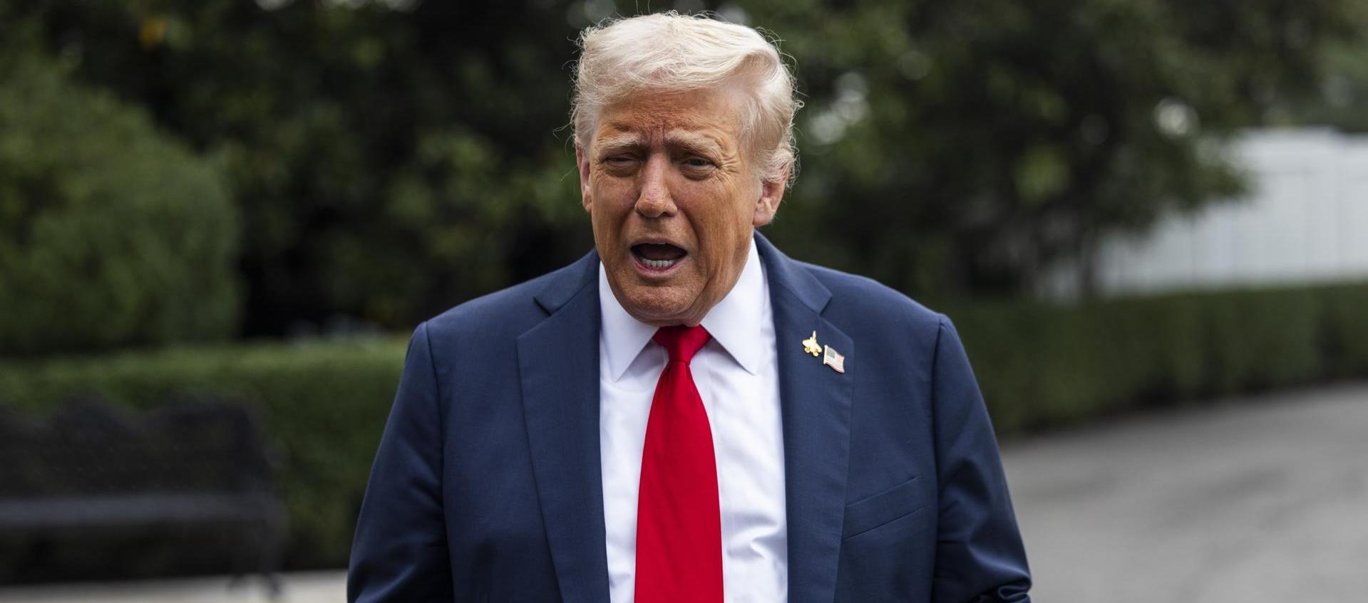 Donald Trump, Presidente de Estados Unidos.