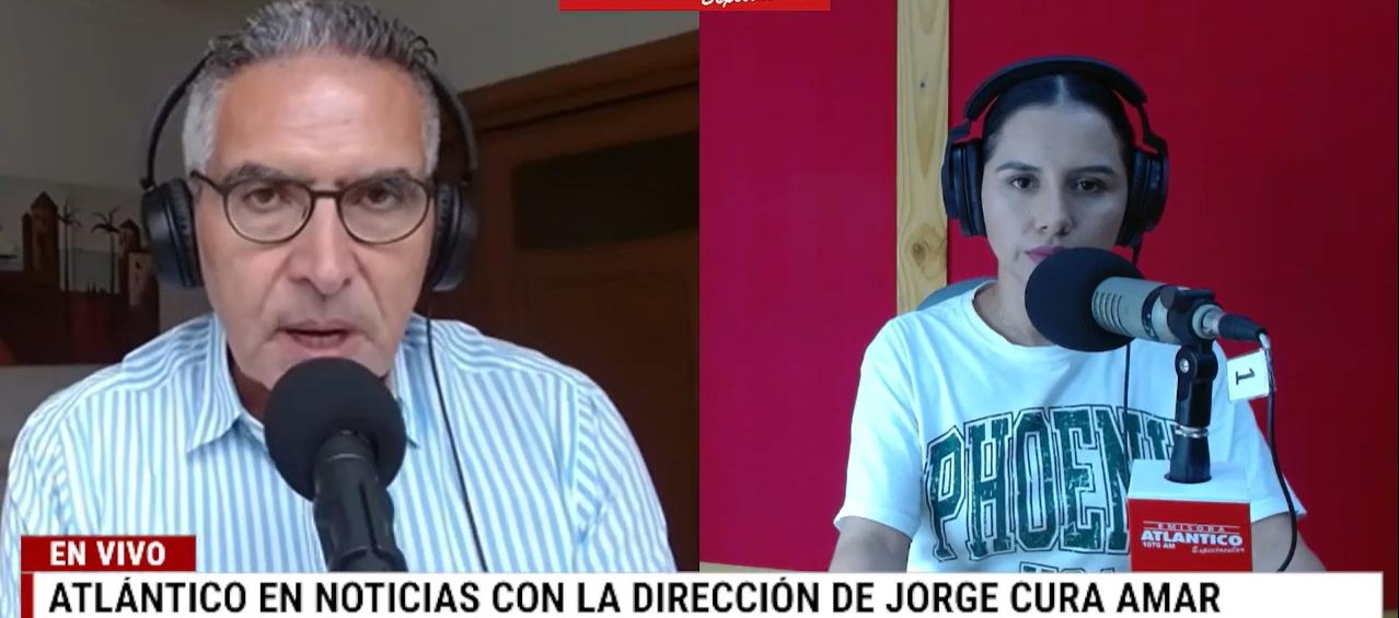 Transmisión de Atlántico en Noticias.