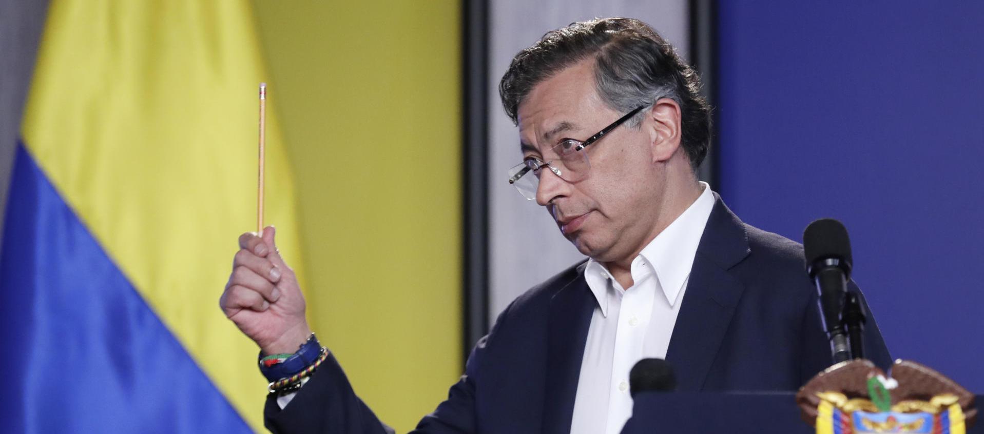 El Presidente Gustavo Petro.