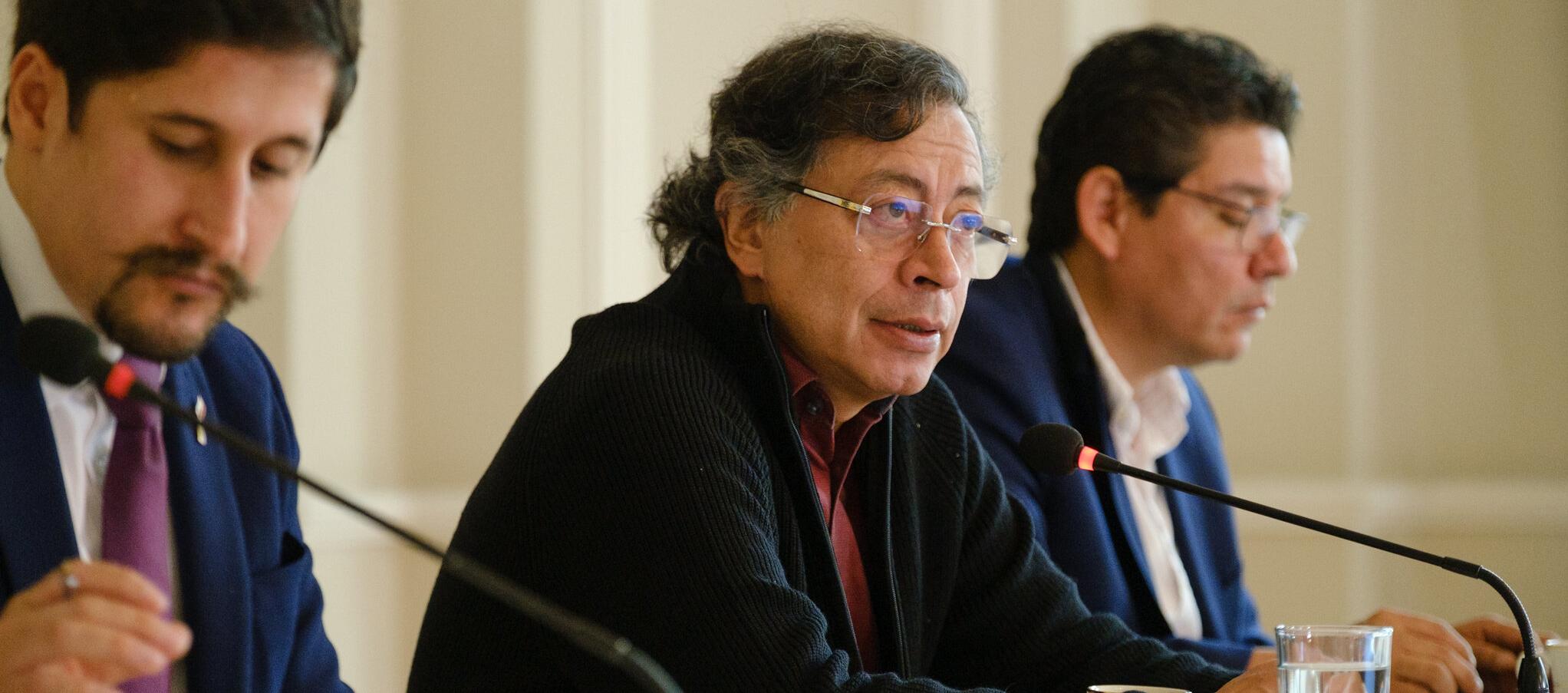 El Presidente Gustavo Petro.