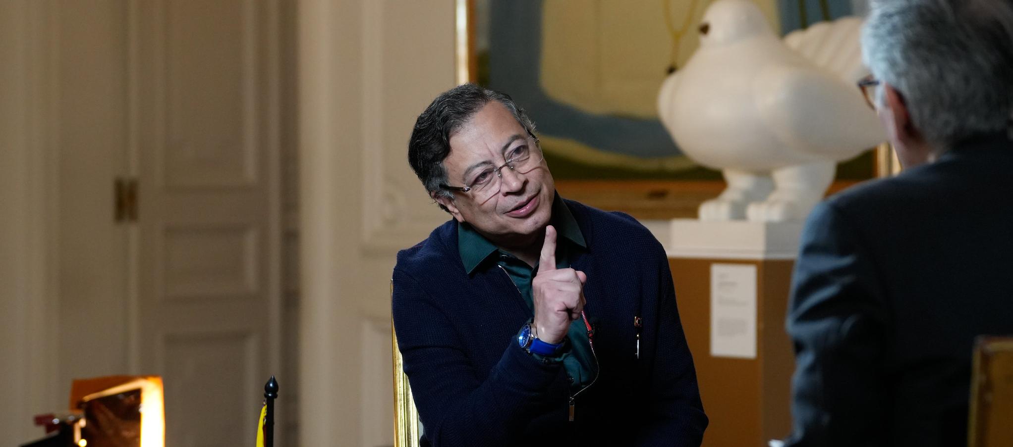 El Presidente Gustavo Petro.