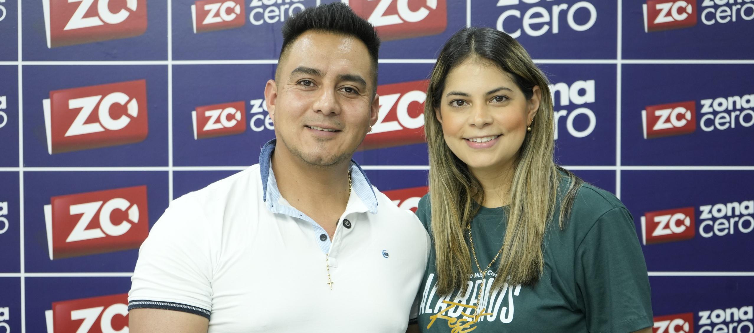 Luis Montilla, ministerio de Pasto y Adriana Moreno, servidora de 'Alabemos fest'.