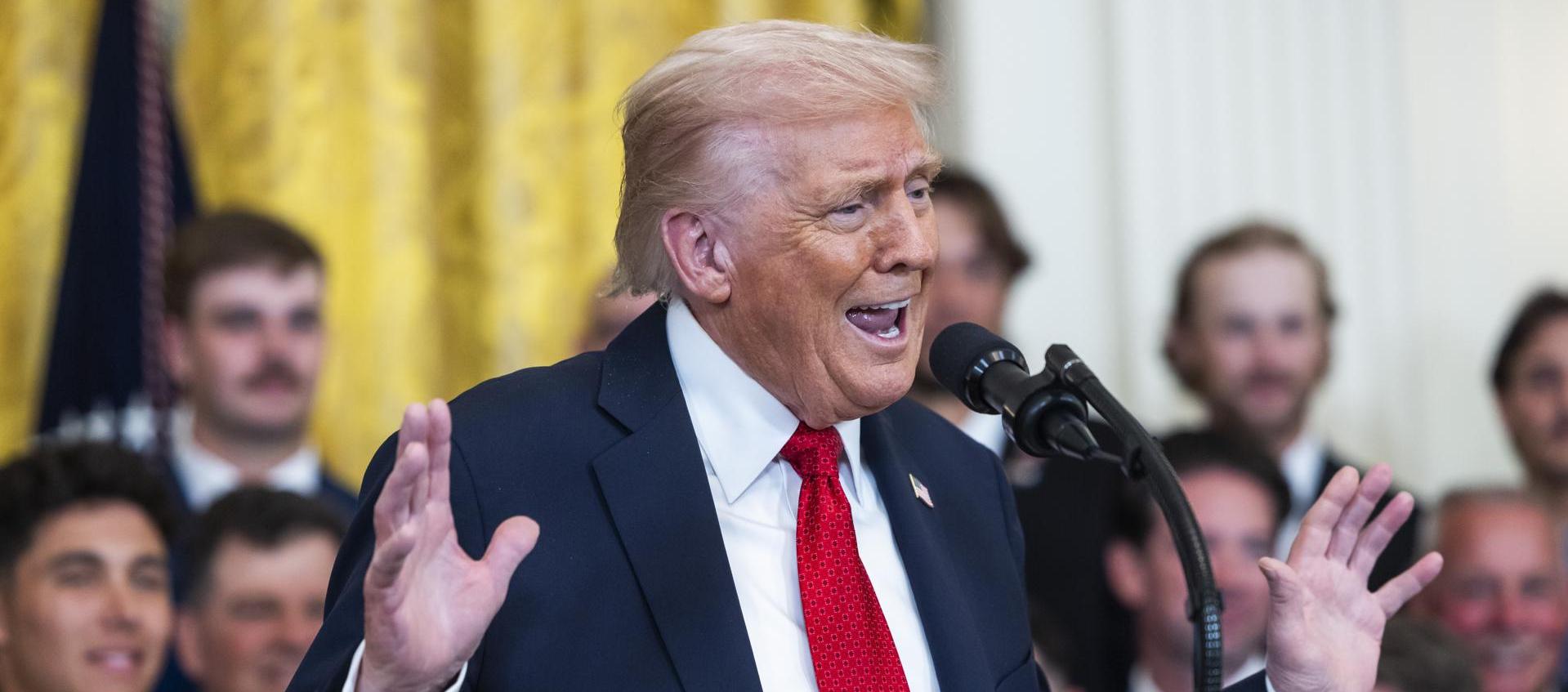 Donald Trump, Presidente de Estados Unidos.