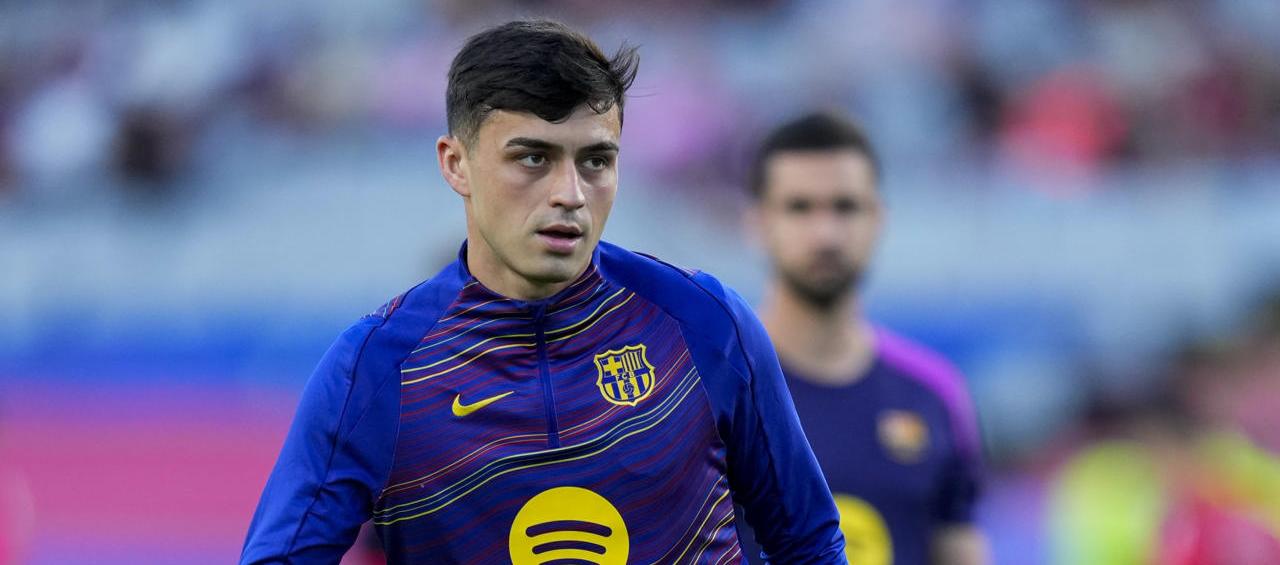 Pedri González, mediocampista del Barcelona.