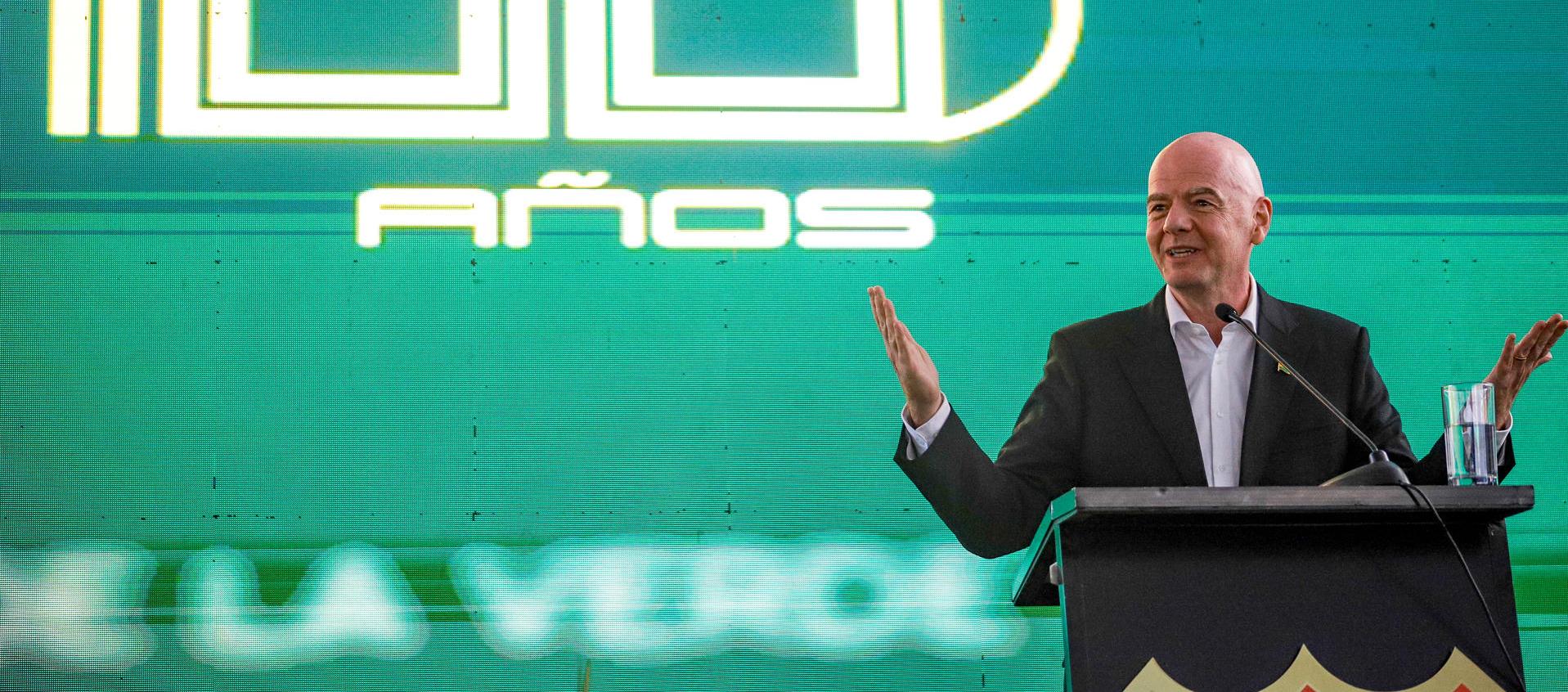 Gianni Infantino, presidente de la FIFA.