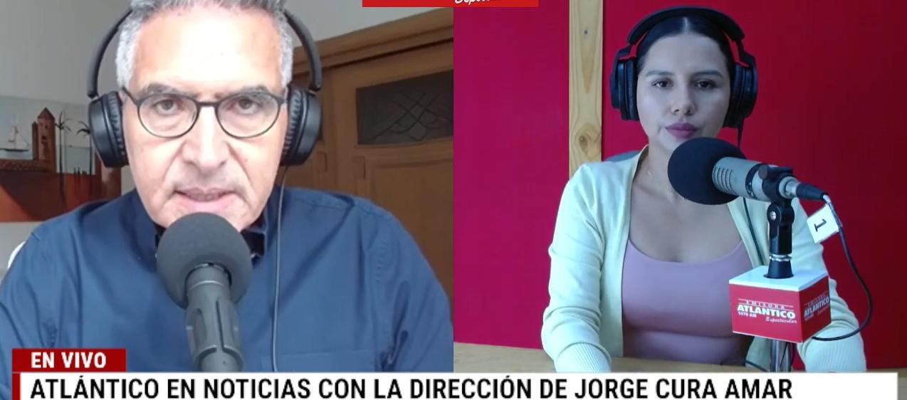 Transmisión de Atlántico en Noticias.