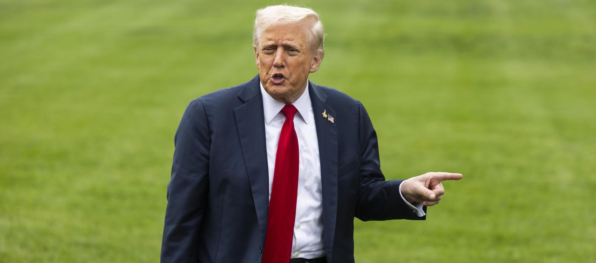 Donald Trump, Presidente de Estados Unidos.