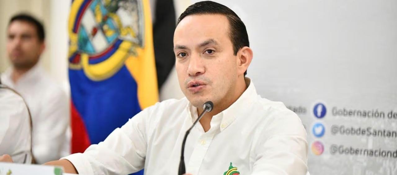 El exgobernador de Santander, Nerthink Mauricio Aguilar Hurtado.