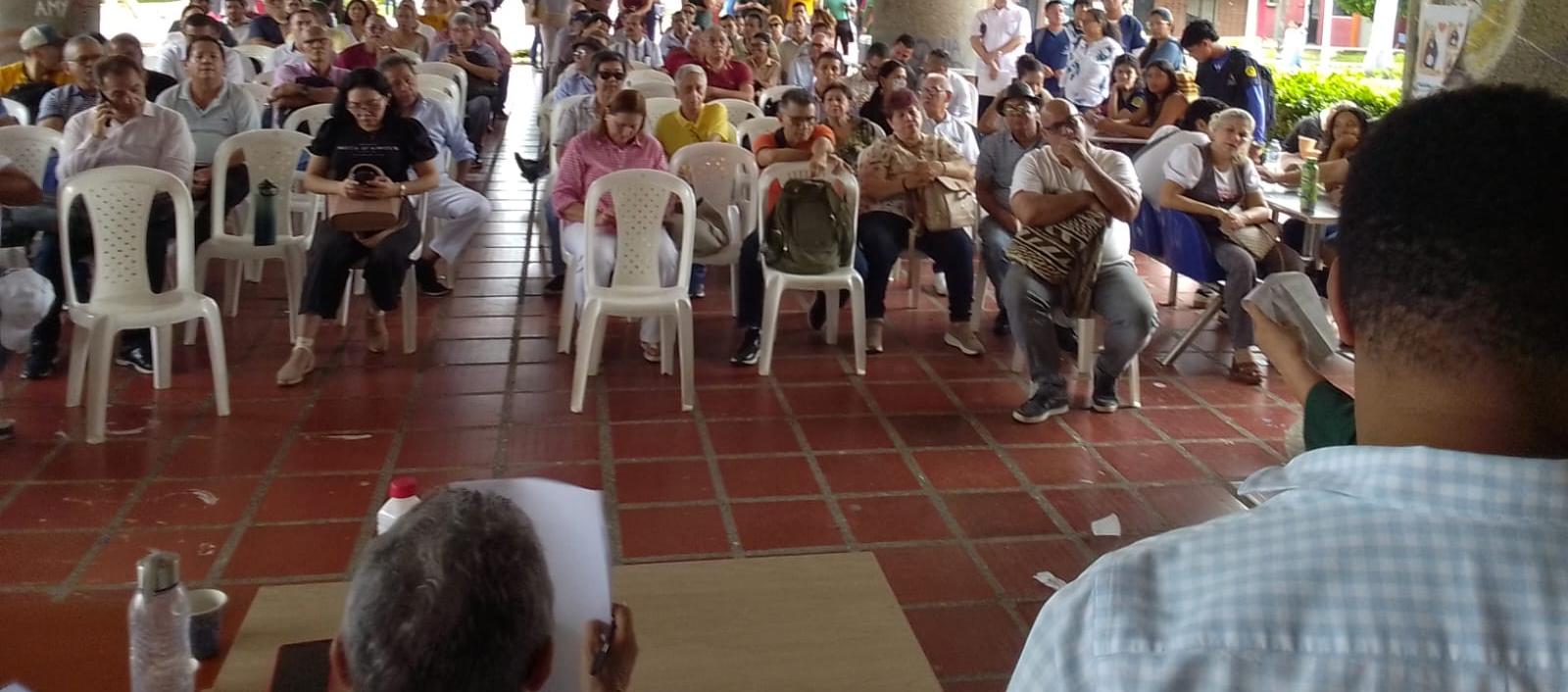 Asambleas estudiantiles y de profesores de la Universidad del Atlántico