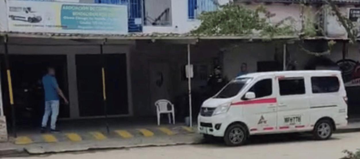 Establecimiento donde se registró el ataque. 