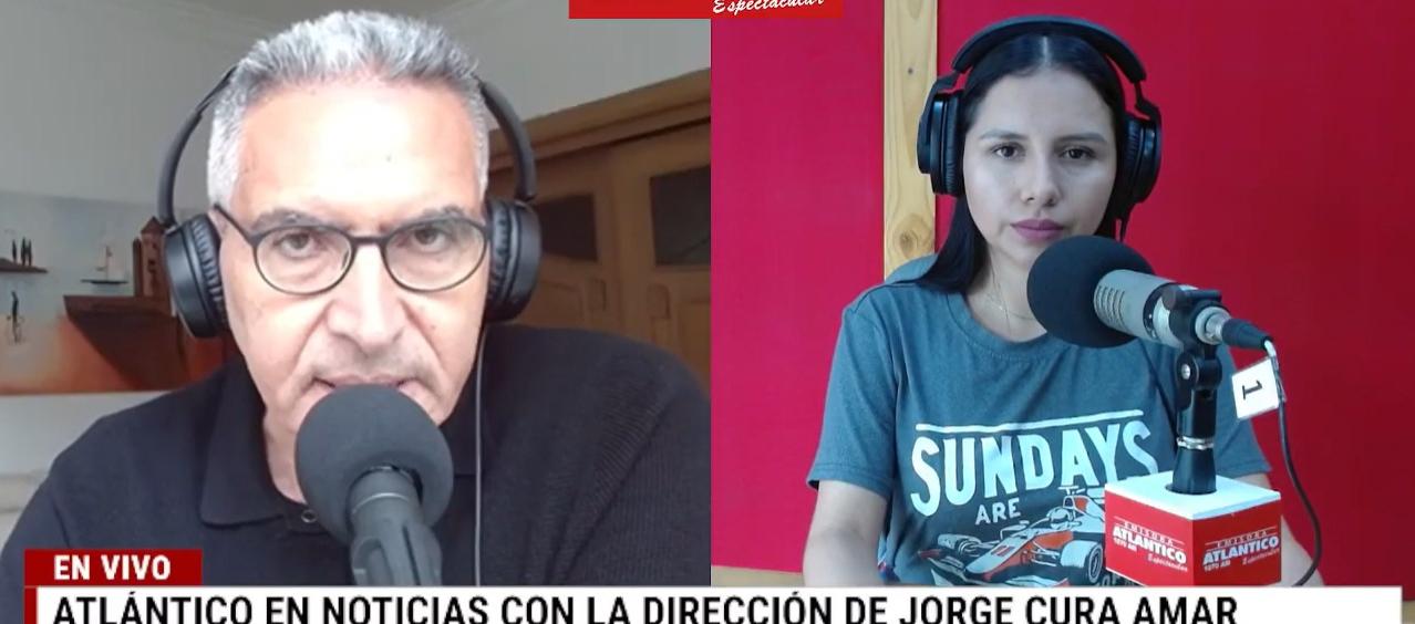 Transmisión de Atlántico en Noticias.