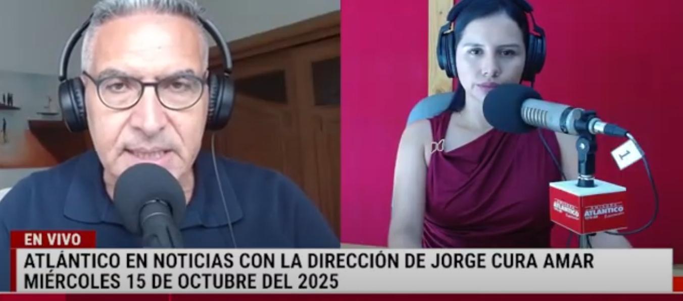 Transmisión de Atlántico en Noticias.