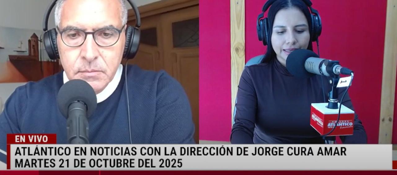 Transmisión de Atlántico en Noticias.