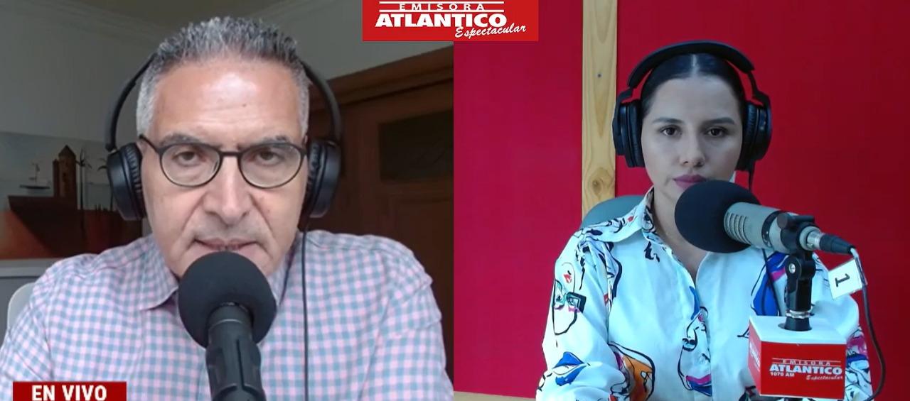 Transmisión de Atlántico en Noticias.