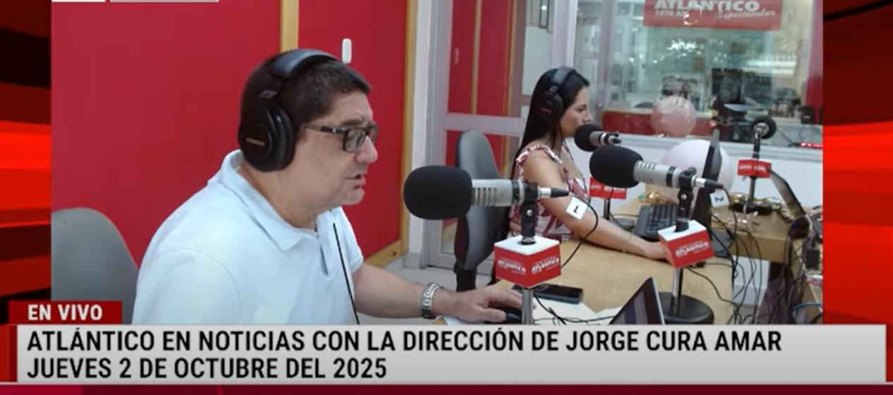 Transmisión de Atlántico en Noticias.