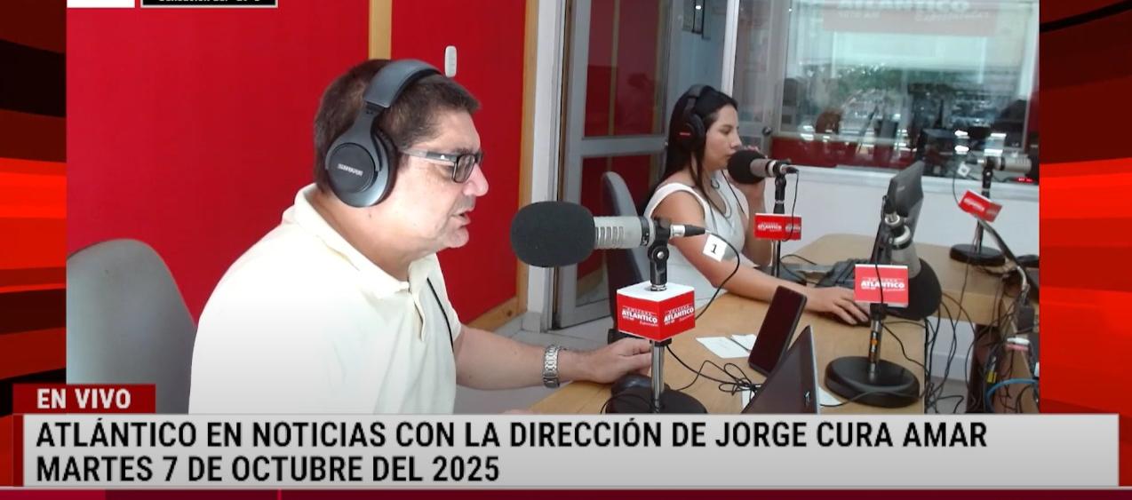 Transmisión de Atlántico en Noticias.
