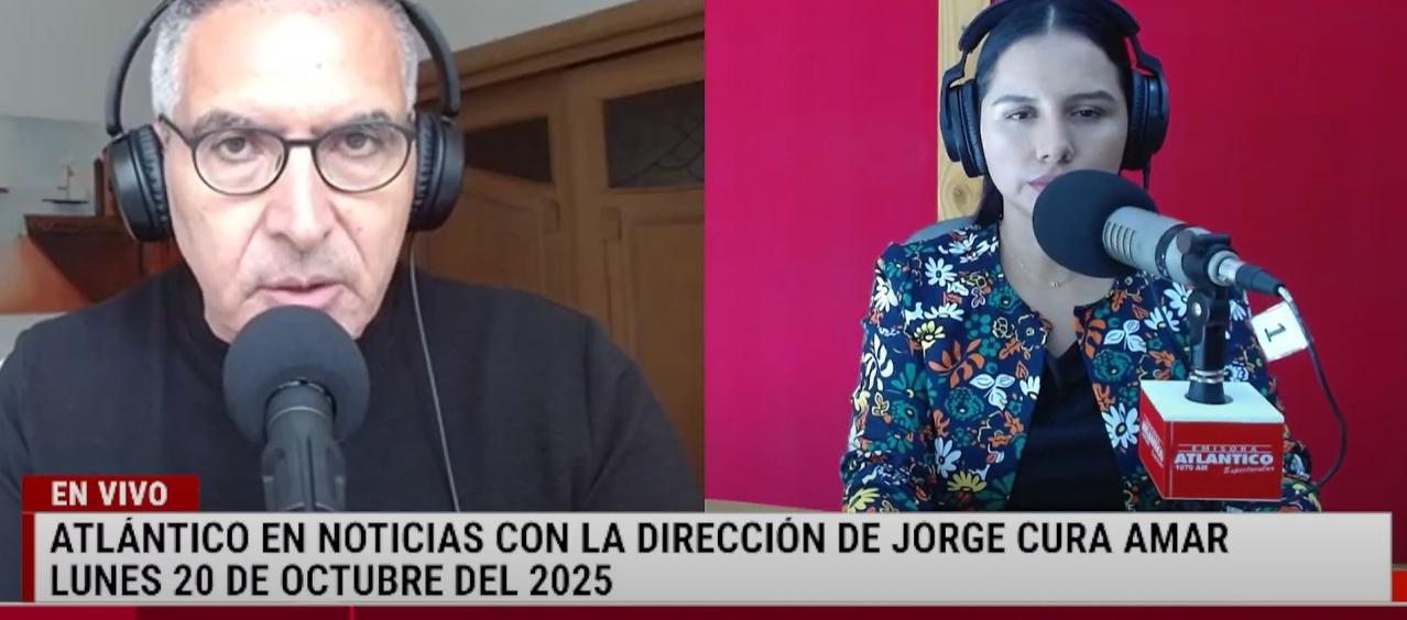 Transmisión de Atlántico en Noticias.