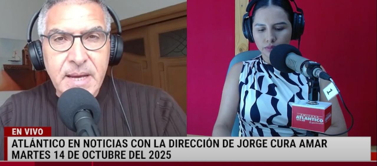 Transmisión de Atlántico en Noticias.