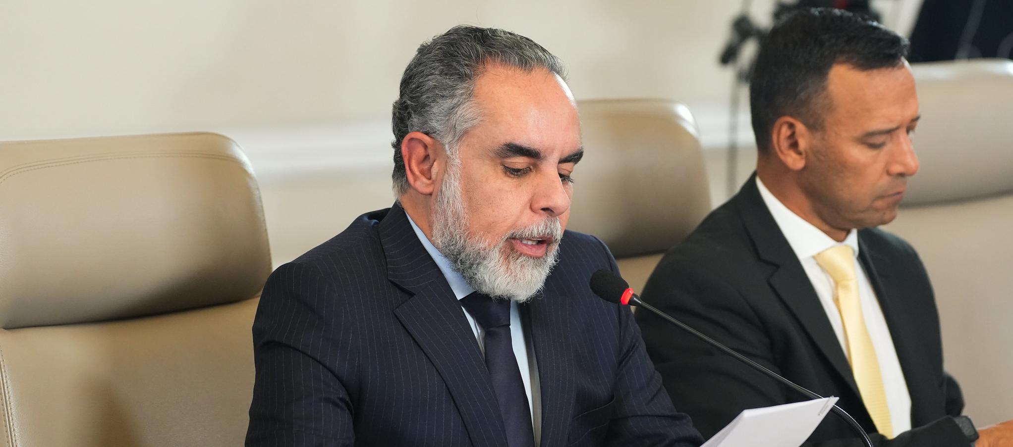 El ministro del Interior, Armando Benedetti.