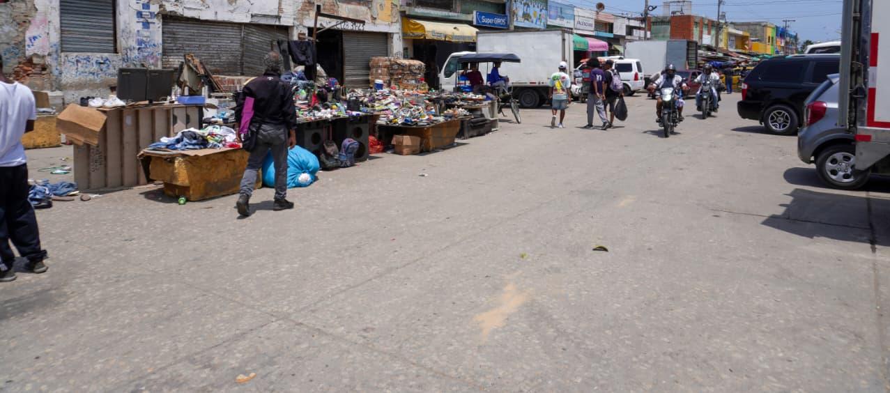 Sector de El Boliche, en el centro de Barranquilla.