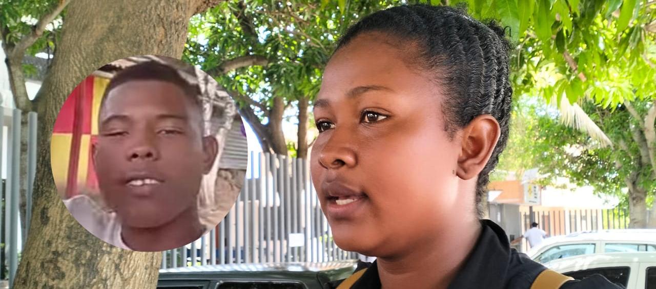 Brainer José Marrugo y su hermana Luisa Fernanda Marrugo.