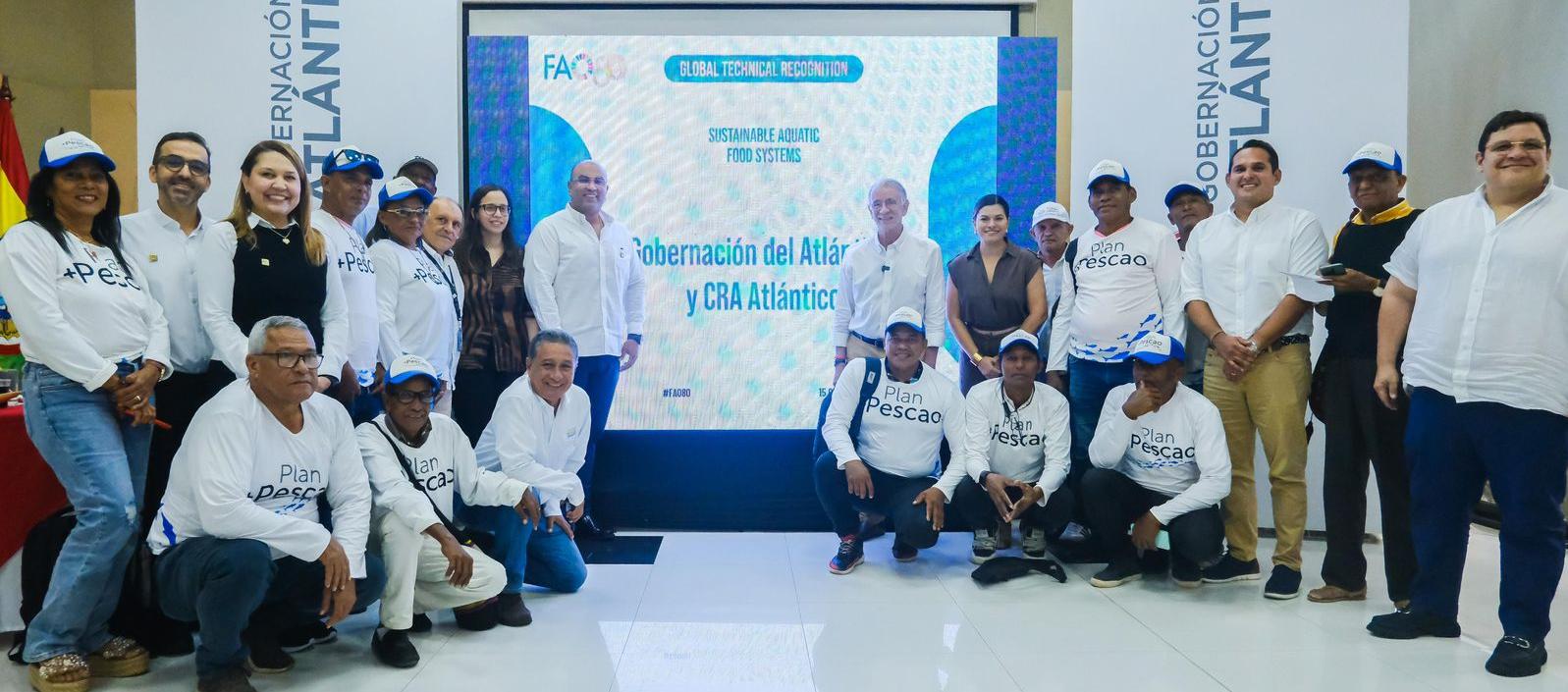 Reconocimiento de la FAO a 'Plan + Pescao' en Atlántico. 