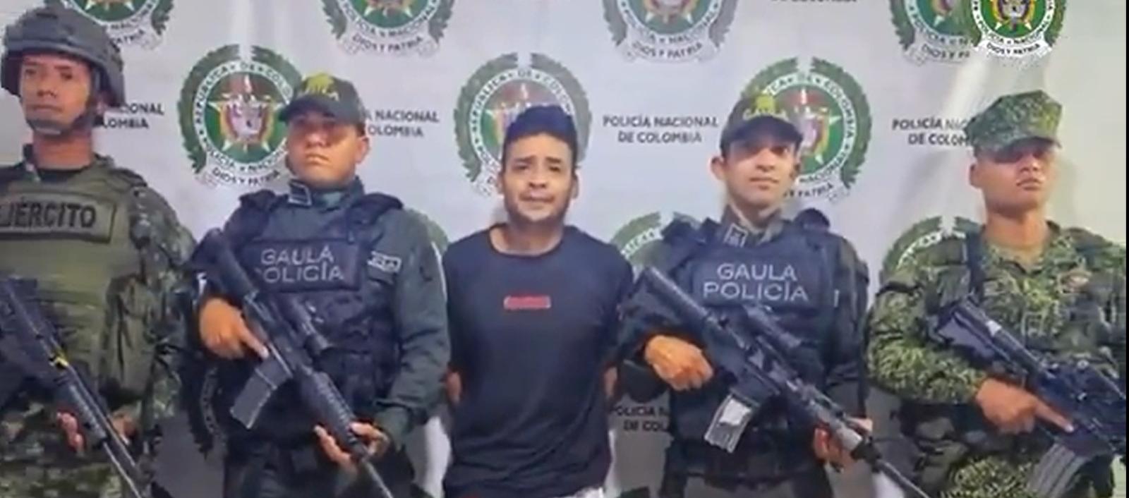 Capturado presunto cabecilla del 'Clan del Golfo'.
