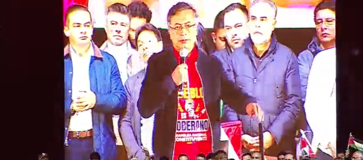 Gustavo Petro, Presidente de Colombia. 