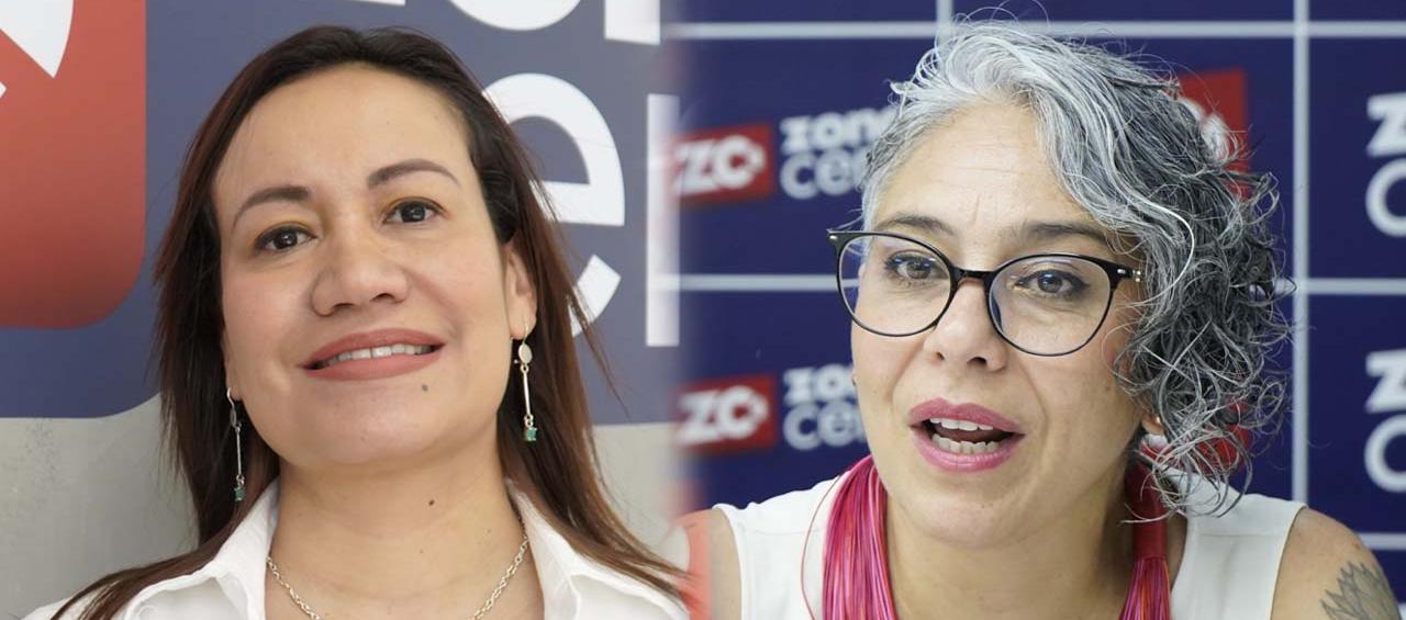 Carolina Corcho y María José Pizarro.