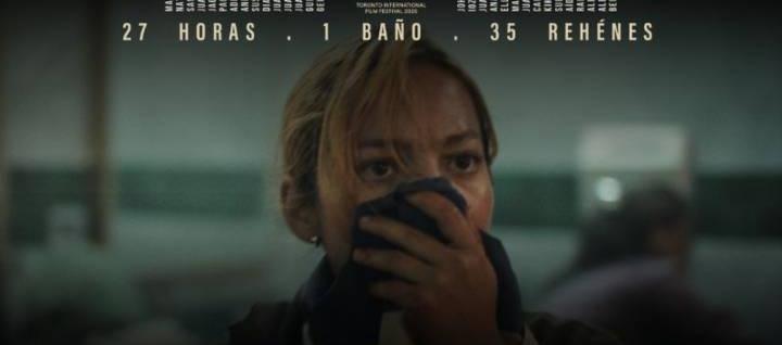 Afiche de la película 'Noviembre', basada en la toma al Palacio de Justicia. 