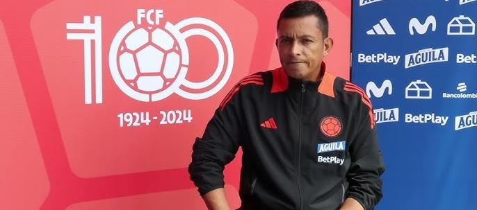César Torres, director técnico de la selección Colombia Sub-20. 